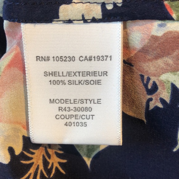 Joie Sari Dark Navy Romantic Floral Dress - Picture 10 of 10